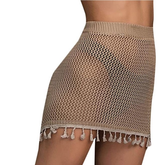 Dresses & Skirts - Crochet Beach Skirt